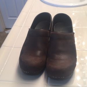 Brown Clogs